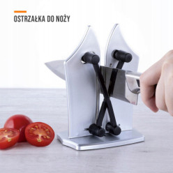 Kompaktný kuchynský nôž a nožnice strúhač wetstone