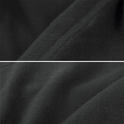 Warm blanket with sleeves 138x180cm black