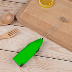 Elektrické mlieko frother zelená