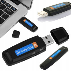 Dyktafon USB pendrive do ubrania kieszeni