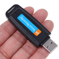 Dyktafon USB pendrive do ubrania kieszeni