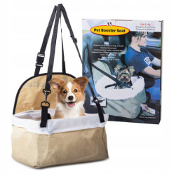 Sac porte-chien pour chat de chien 34x25x20 3in1 beige