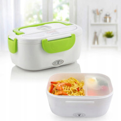 Élelmiszer tároló fűtés funkcióval 50 fokos fővezeték hajtott zöld