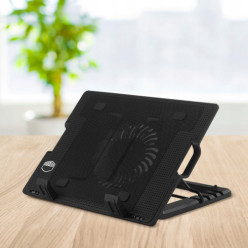 Adjustable cooling laptop stand 9-17 inch