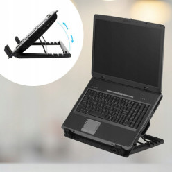 Support pour ordinateur portable de refroidissement réglable 9-17 pouces