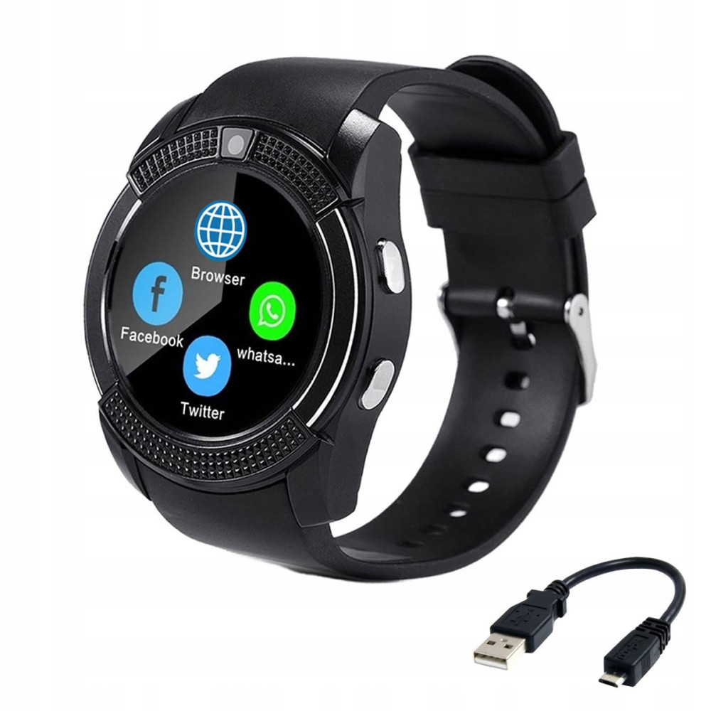 Zegarek smartwatch GPS aparat funkcja rozmów