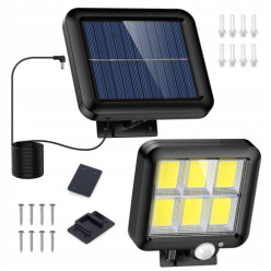 Solar lamp motion dusk...