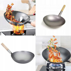 Stahlpfanne Wok chinesisch 30 cm