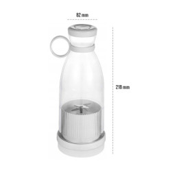 Mini blender butelka na wodę przenośny 300ml biały