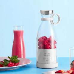 Mini blender butelka na wodę przenośny 300ml biały