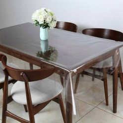Ochranná stolní roštová průhledná čistička 120x140 cm