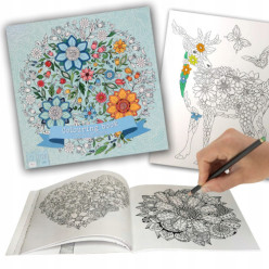 Malbuch für Kinder Erwachsene 72 Motive Mandalas