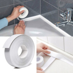 Taśma uszczelniająca zestaw 2 szt do wanny brodzika umywalki 38mm