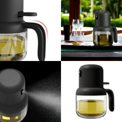 Glass oil and vinegar sprayer, 180 ml