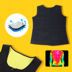 Men's neoprene training sports shirt