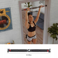 Pull-up bar 150 kg telescopic adjustable 62 - 100 cm