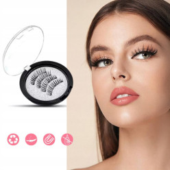 Sztuczne rzęsy magnetyczne 3d 13mm 27mm magnesy bez kleju