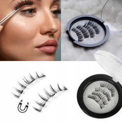 Sztuczne rzęsy magnetyczne 3d 13mm 27mm magnesy bez kleju