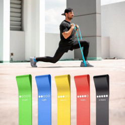 5 ellenállási sáv készlet fitness edzéshez