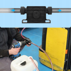 Fuel and water pump for a drill flow rate 40 l/min