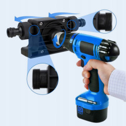 Fuel and water pump for a drill flow rate 40 l/min