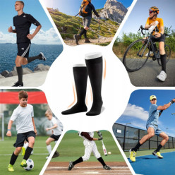 Skarpetki uciskowe na żylaki czarne