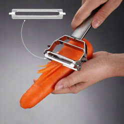 Obieraczka do warzyw i owoców + szatkownica zestaw