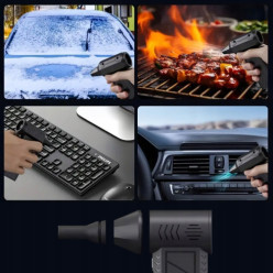 Dmuchawa akumulatorowa sprężone powietrze 3000 mAh 130,000 rpm