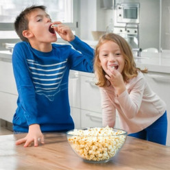 Maszyna do popcornu bez tłuszczu domowa automatyczna