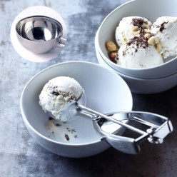 Ice cream scoop for rice groats potatoes stainless steel