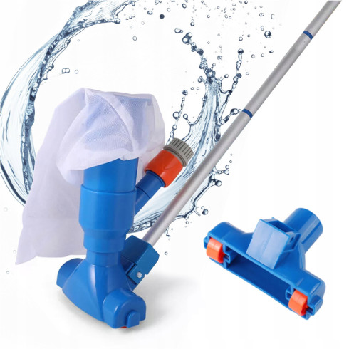 Odkurzacz do czyszczenia basenu dna zestaw czyszczący siatka