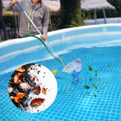Odkurzacz do czyszczenia basenu dna zestaw czyszczący siatka