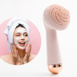 Massager brosse nettoyante pour le visage pour le lavage et le soin de la peau