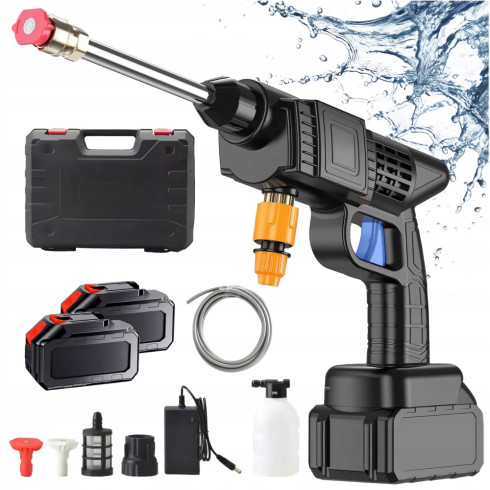 Myjka ciśnieniowa akumulatorowa 30 bar 2 akumulatory 21V