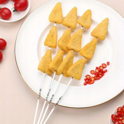 Szpikulce szpiki szampury do szaszłyków mięsa 35cm nierdzewne 20 szt