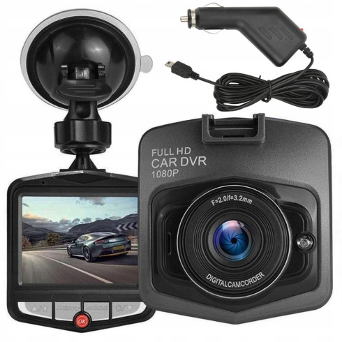 Wideorejestrator jazdy z czujnikiem ruchu tryb nocny