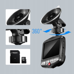 Wideorejestrator jazdy z czujnikiem ruchu tryb nocny