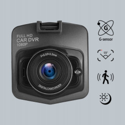 Dash cam with motion sensor night mode