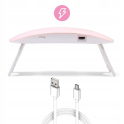 Mini lampa UV LED do paznokci manicure hybrydy składana 6 W