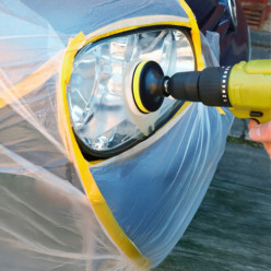 Zestaw do polerowania reflektorów lamp samochodowych