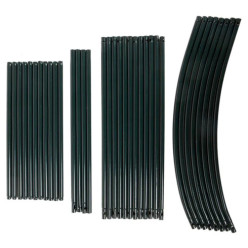 Pergola ogrodowa metalowa uchwyt na kwiaty róże bluszcz pnącza łuk 240 x 140 cm