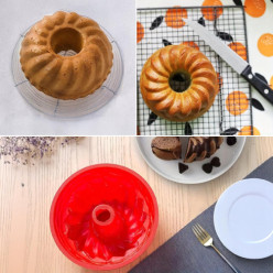 Forma do babki silikonowa do pieczenia ciasta 22 cm