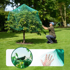 Filet anti-oiseaux protecteur pour les plantes arbres 2m x 5m