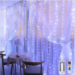 Záclonové svetlá 3x3m 300 LED