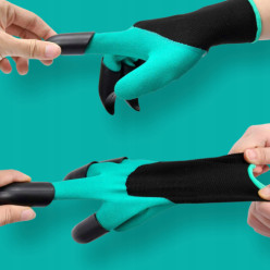 Rękawice ogrodowe z pazurami robocze do kopania