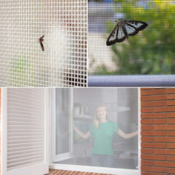 Moskitiera magnetyczna okienna siatka na okno komary owady 150 x 180 cm