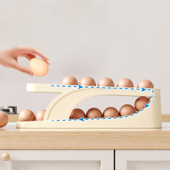 Regał na jajka do lodówki organizer pojemnik do 14 jajek 33 cm