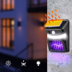 Lampe solaire pour insectes UV pour moustiques mouches insectes