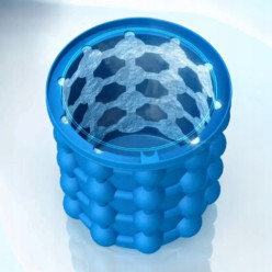 Plateau de cube de glace de moule à glace en silicone