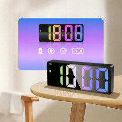 Elektronikus digitális háttérvilágítás LCD óra időhőmérséklet